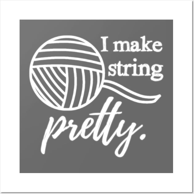 I Make String Pretty Crafts & Yarn Wall Art by craftlove